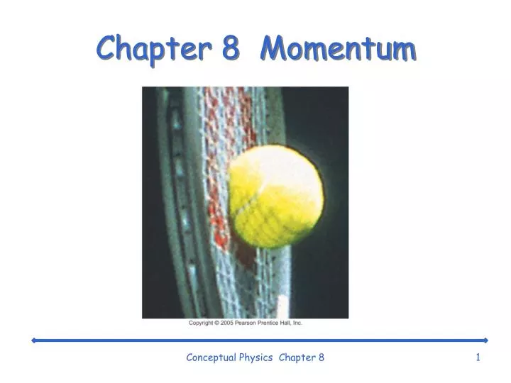 chapter 8 momentum