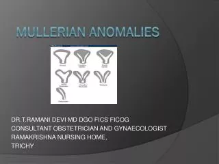 M ullerian anomalies