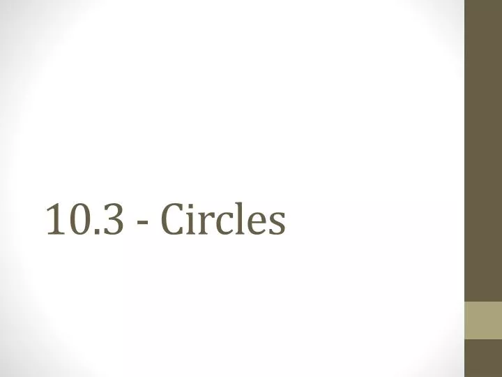 10 3 circles