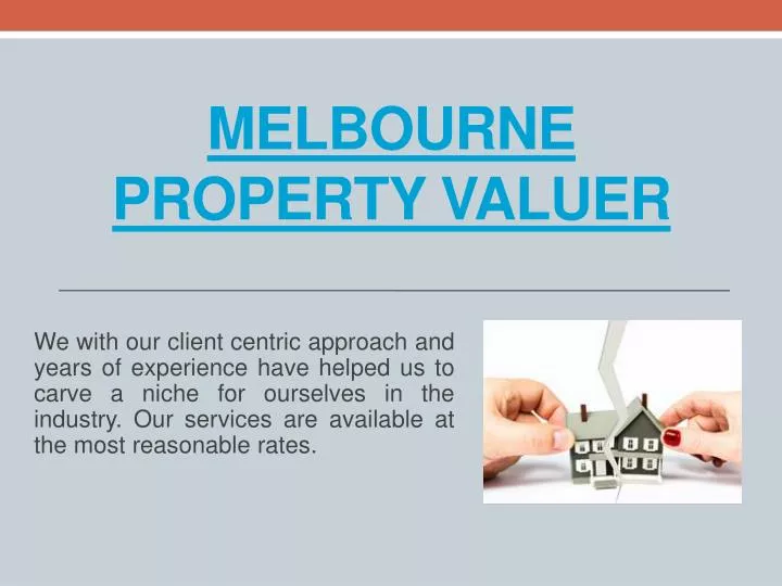 melbourne property valuer