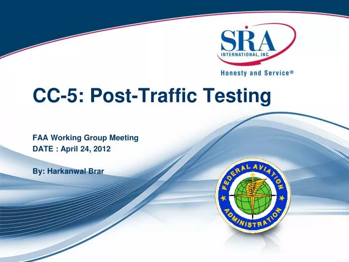 cc 5 post traffic testing