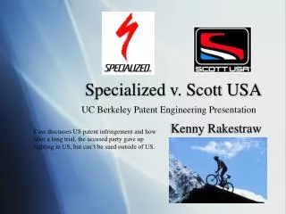 Specialized v. Scott USA