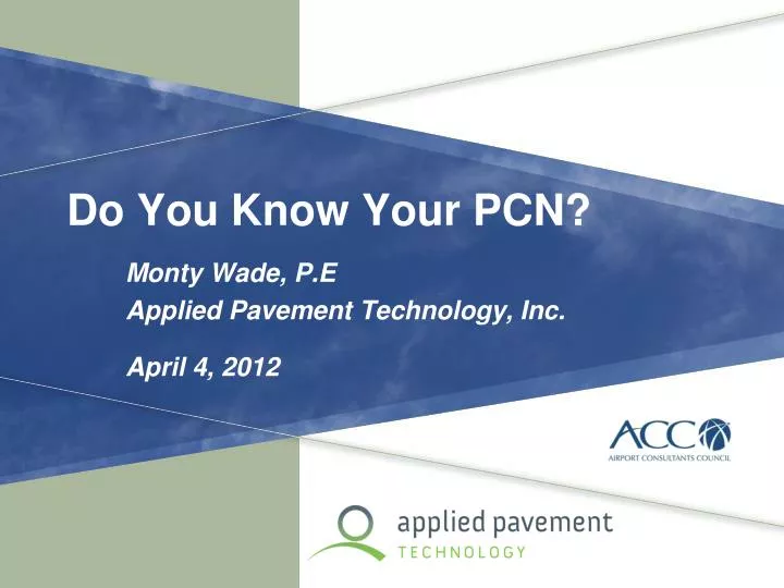 do you know your pcn