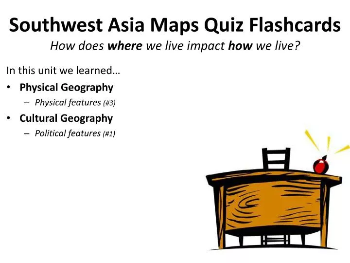 southwest asia maps quiz flashcards how does where we live impact how we live