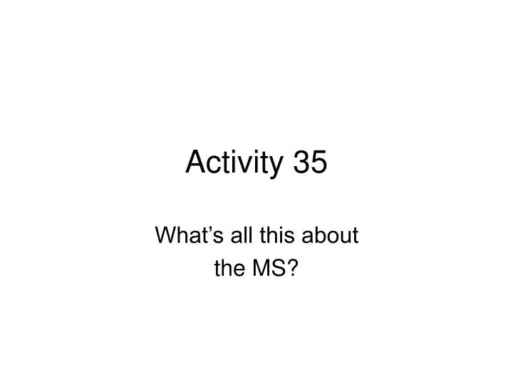 activity 35