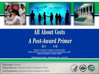 All About Costs A Post-Award Primer