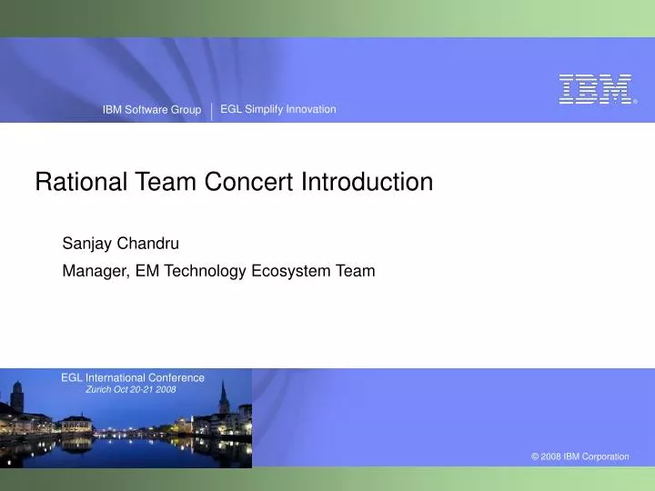 rational team concert introduction