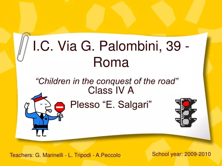 i c via g palombini 39 roma