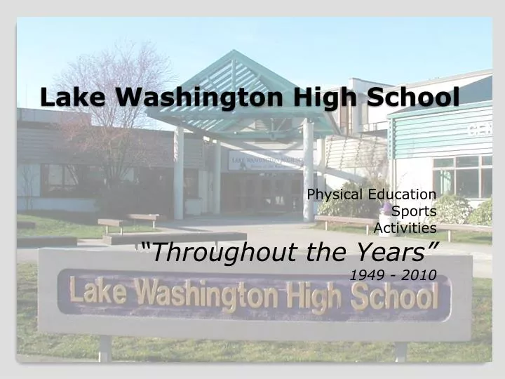 lake washington high school