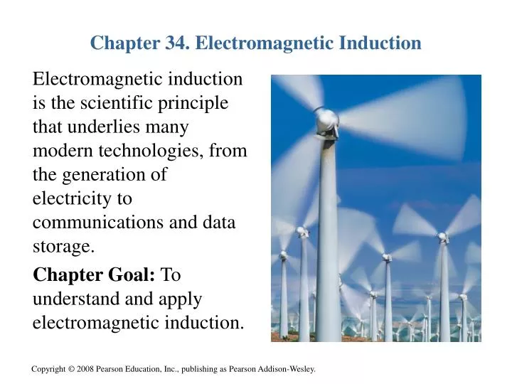 chapter 34 electromagnetic induction
