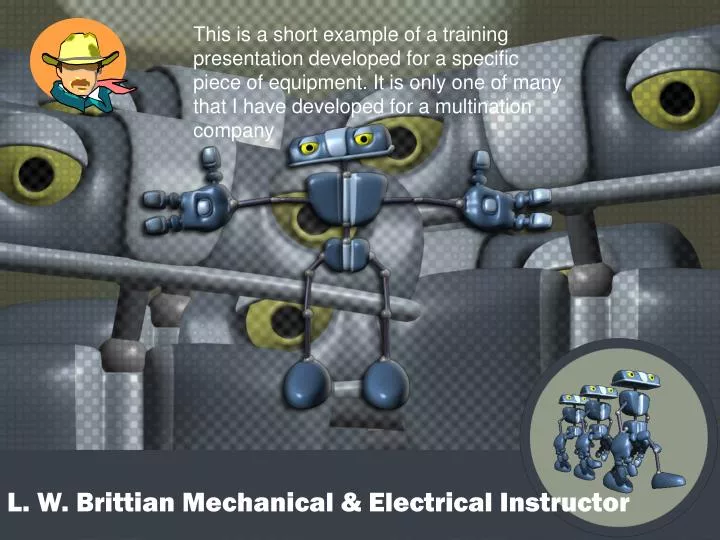 l w brittian mechanical electrical instructor