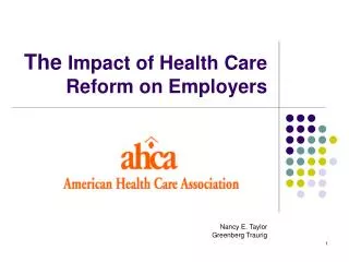 the impact of health care reform on employers