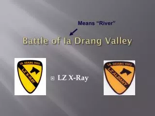 Battle of Ia Drang Valley