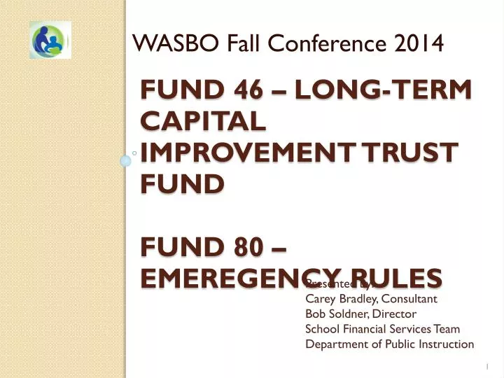 fund 46 long term capital improvement trust fund fund 80 emeregency rules