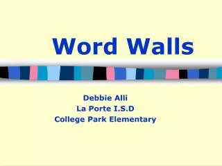 Word Walls