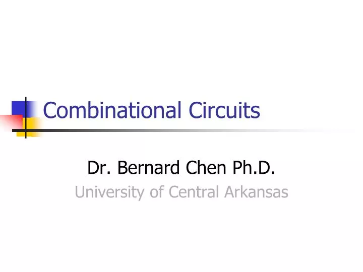 combinational circuits