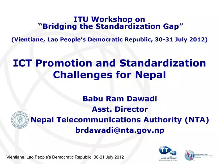 ict promotion and standardization challenges for nepal