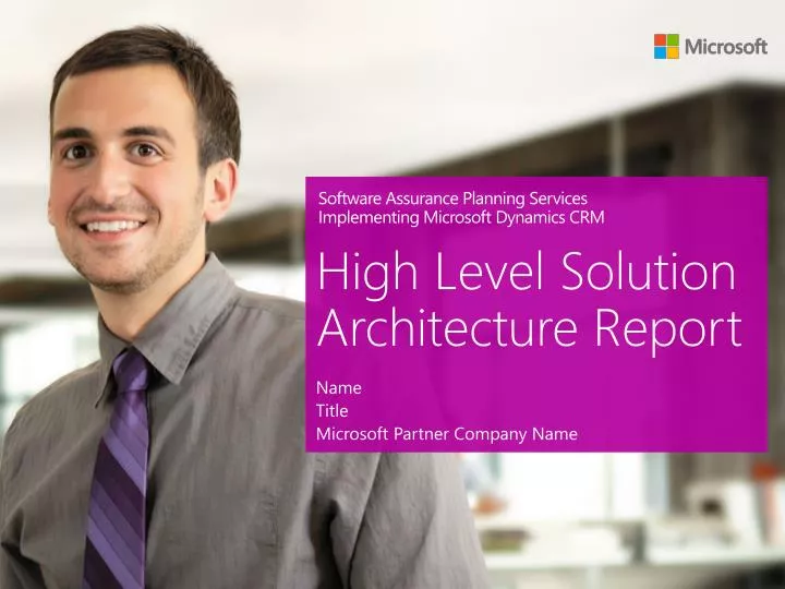 software assurance planning services implementing microsoft dynamics crm