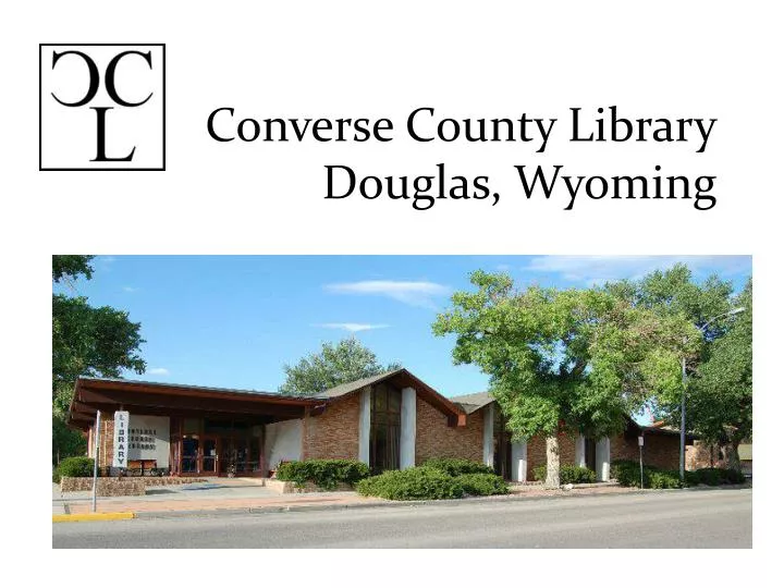 converse county library douglas wyoming