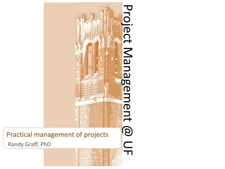 project management @ uf