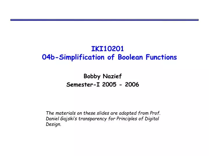iki10201 04b simplification of boolean functions