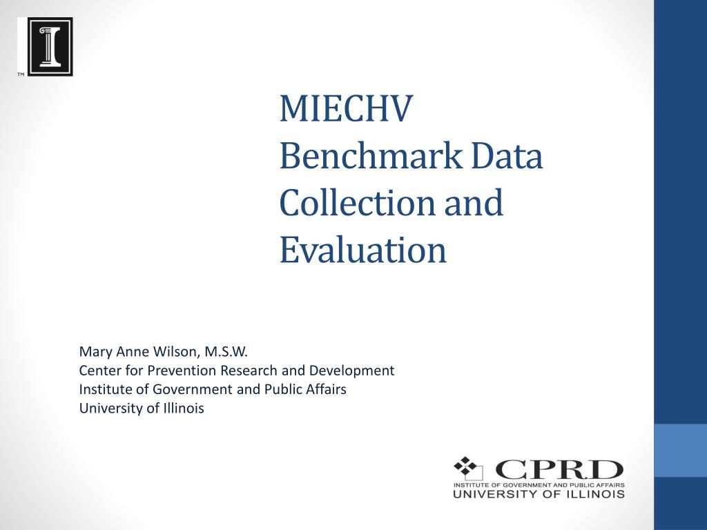 Miechv Program Data PPT - MIECHV Benchmark Data Collection and Evaluation PowerPoint ...