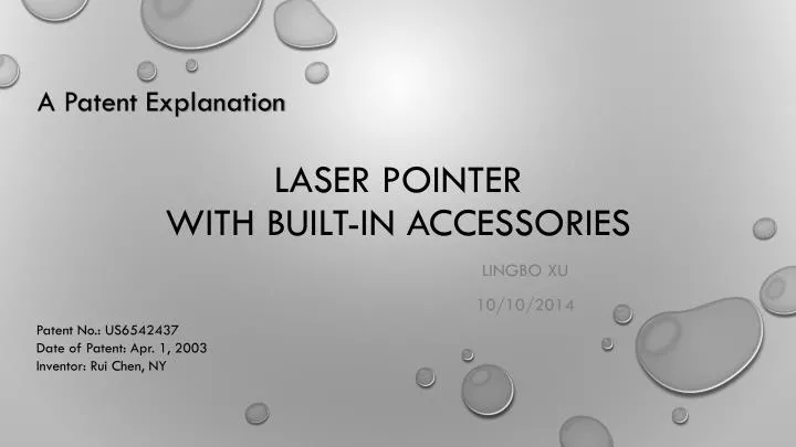 laser pointer with built in accessories