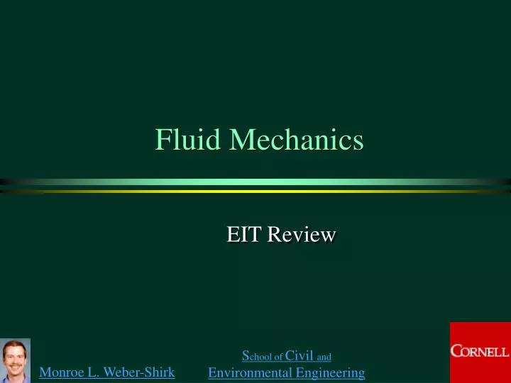 fluid mechanics