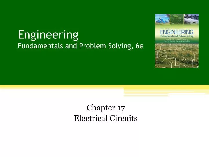 engineering fundamentals and problem solving 6e