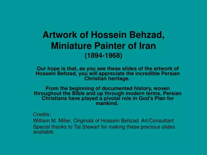 artwork of hossein behzad miniature painter of iran 1894 1968