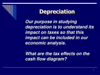 Depreciation