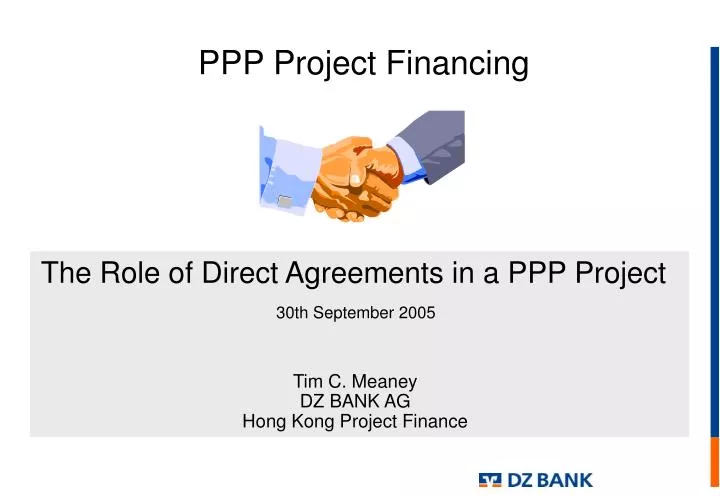 tim c meaney dz bank ag hong kong project finance