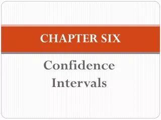 chapter six