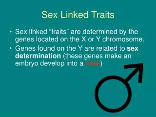 sex linked traits