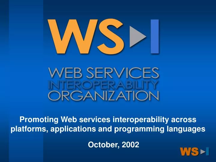 promoting web services interoperability across platforms applications and programming languages