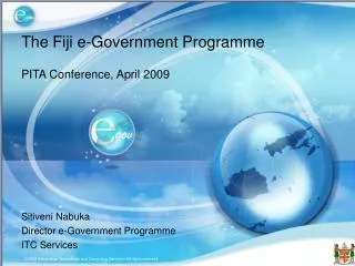 The Fiji e-Government Programme