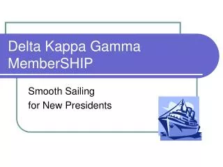 Delta Kappa Gamma MemberSHIP