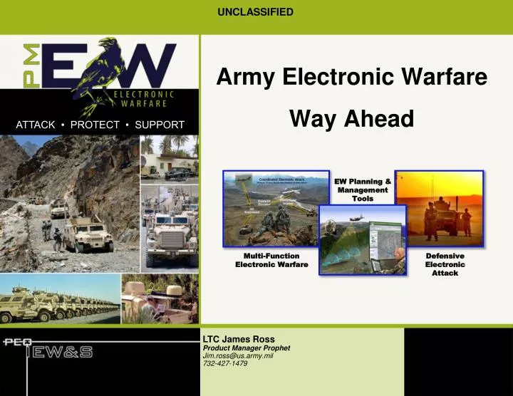 army electronic warfare way ahead