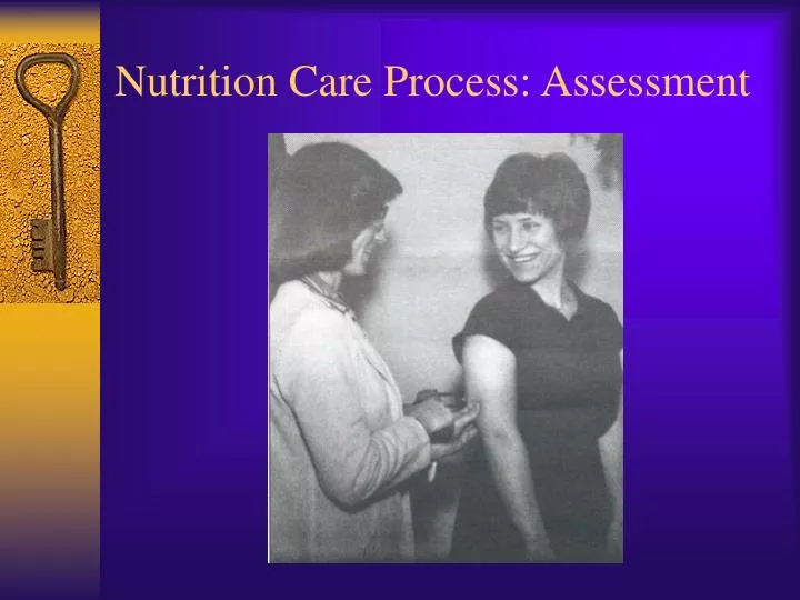 nutrition care process assessment
