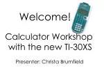 Calculator - slide 1