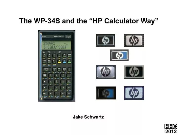 the wp 34s and the hp calculator way