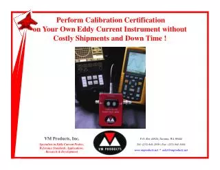 Perform Calibration Certification