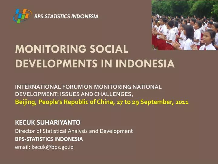 monitoring social developments in indonesia