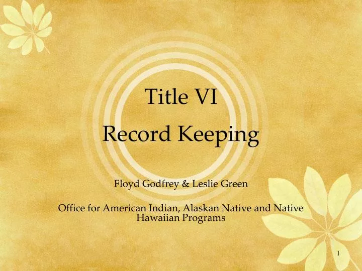 floyd godfrey leslie green office for american indian alaskan native and native hawaiian programs