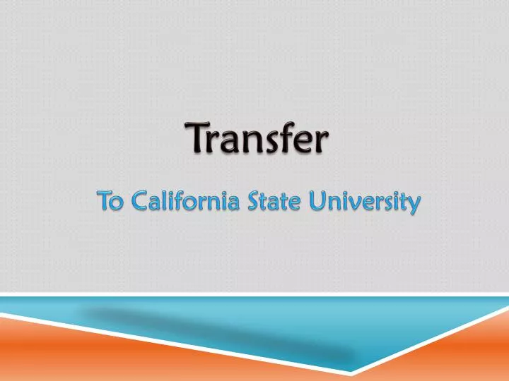 transfer