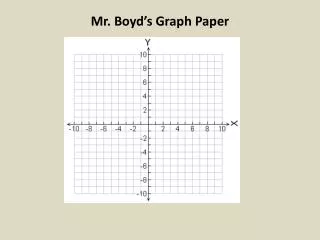 mr boyd s graph paper
