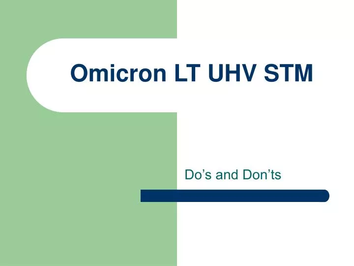 omicron lt uhv stm