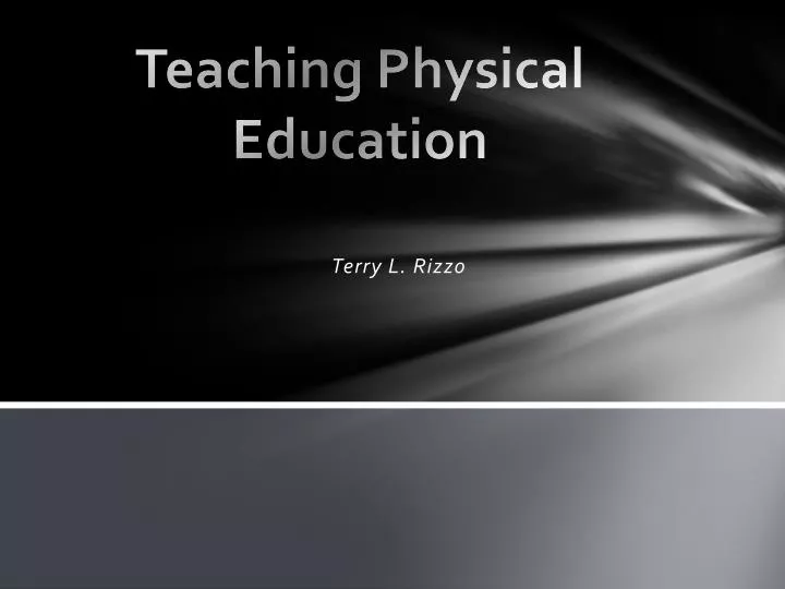 teaching physical education