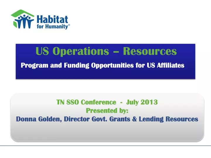 us operations resources program and funding opportunities for us affiliates