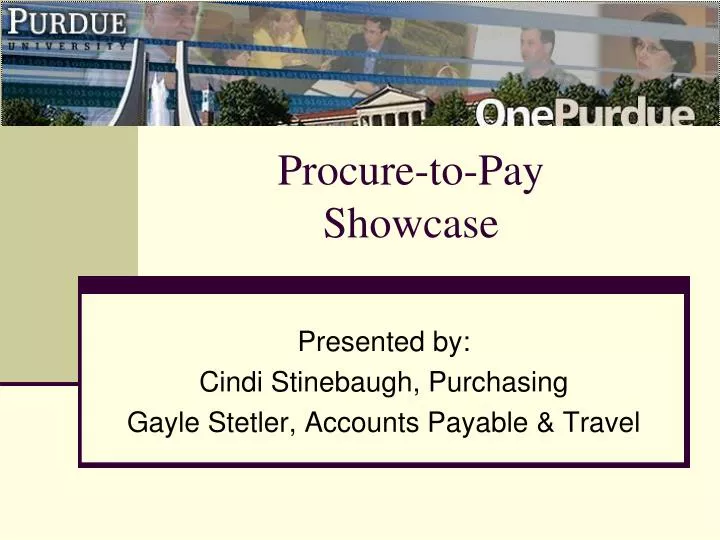 procure to pay showcase
